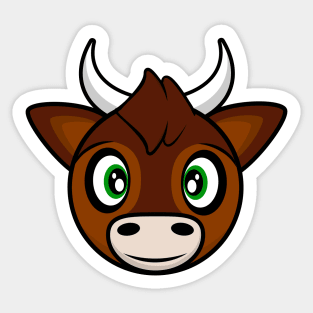 Bull Delgado Sticker